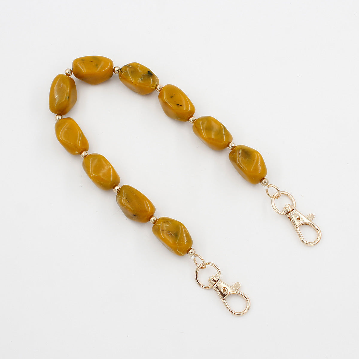 Chunky Beaded Brillen Kette Brehn