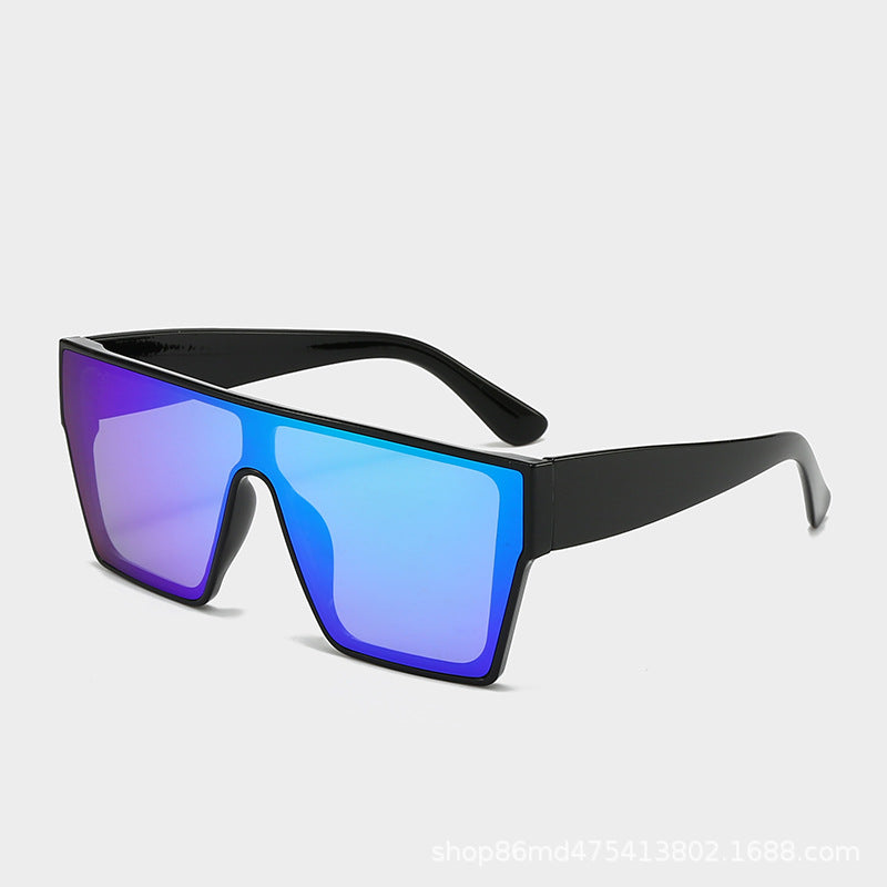 Damen große rechteckige Sonnenbrille mit modernem Rahmen und UV-Schutz Brehn