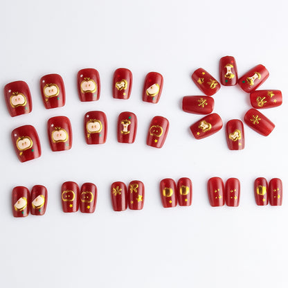 Festliches Themen-Press-On-Nagelset Brehn 1787542947