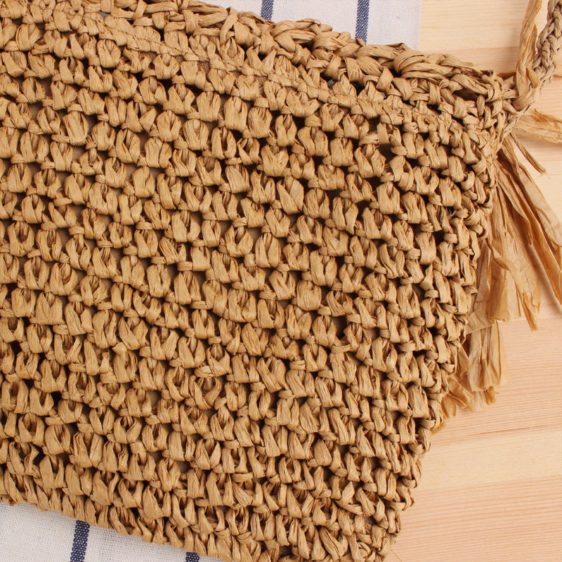 Elegante Makramee-Handtasche Brehn