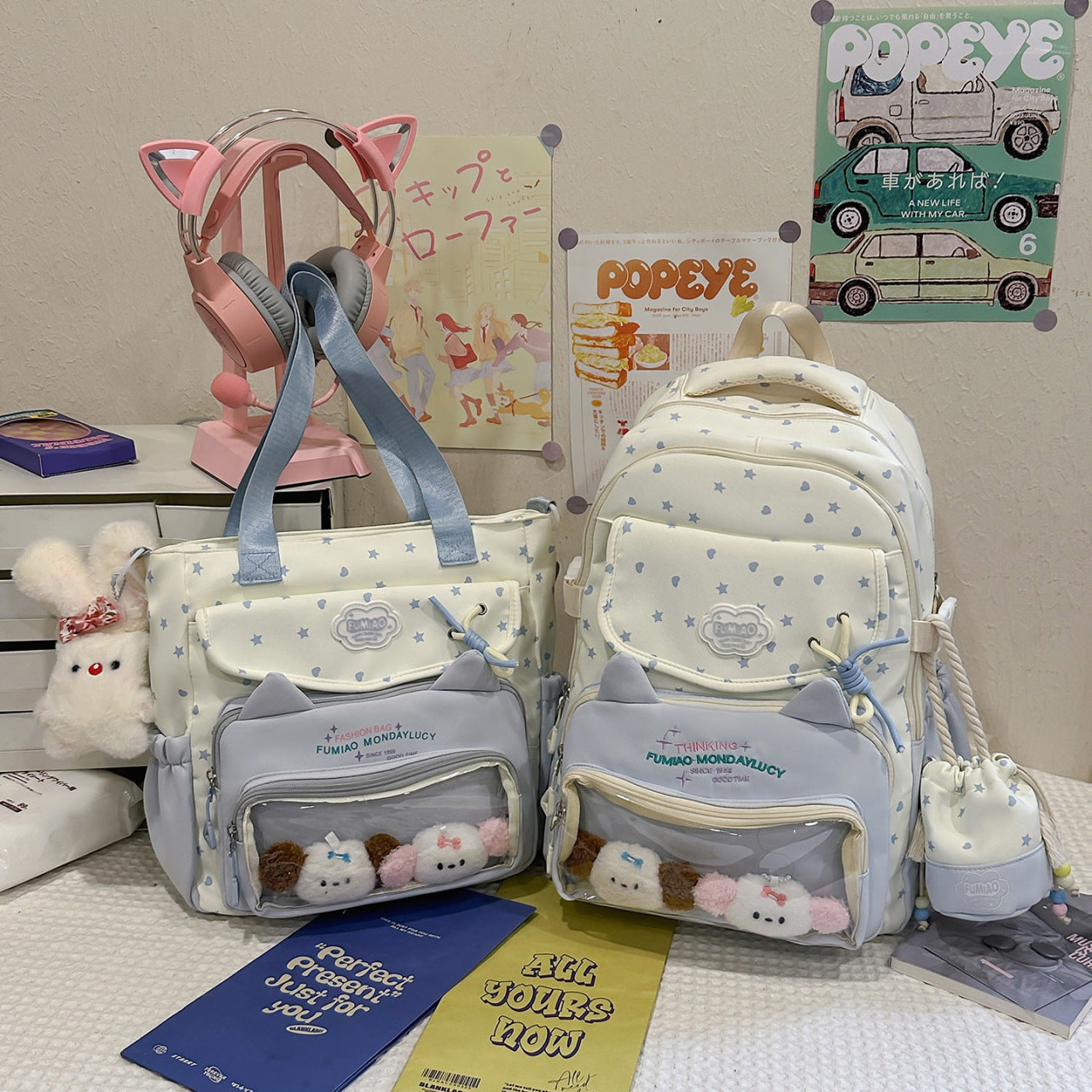 Multifunktionaler stilvoller Rucksack