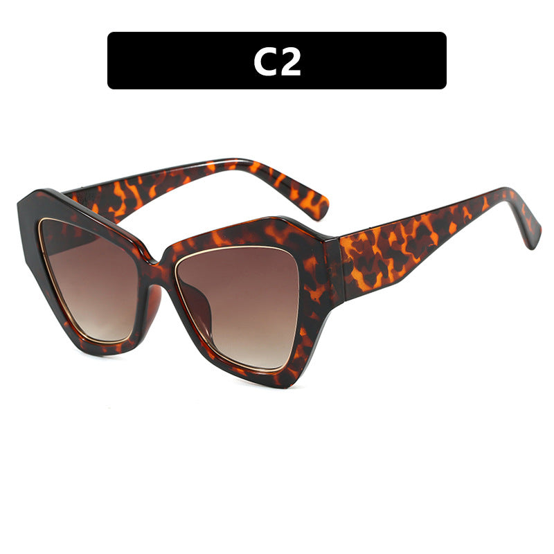 Damen trendy Cat-Eye Sonnenbrille mit elegantem Rahmen und UV-Schutz Brehn