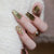 Glamouröser Luxuriöser Press-On Nagelset Brehn
