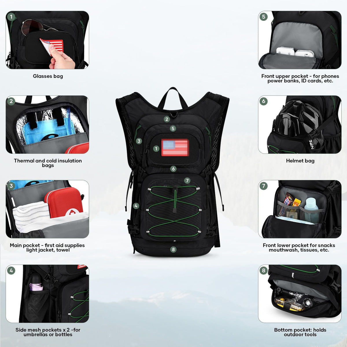 Hydration Backpack Brehn