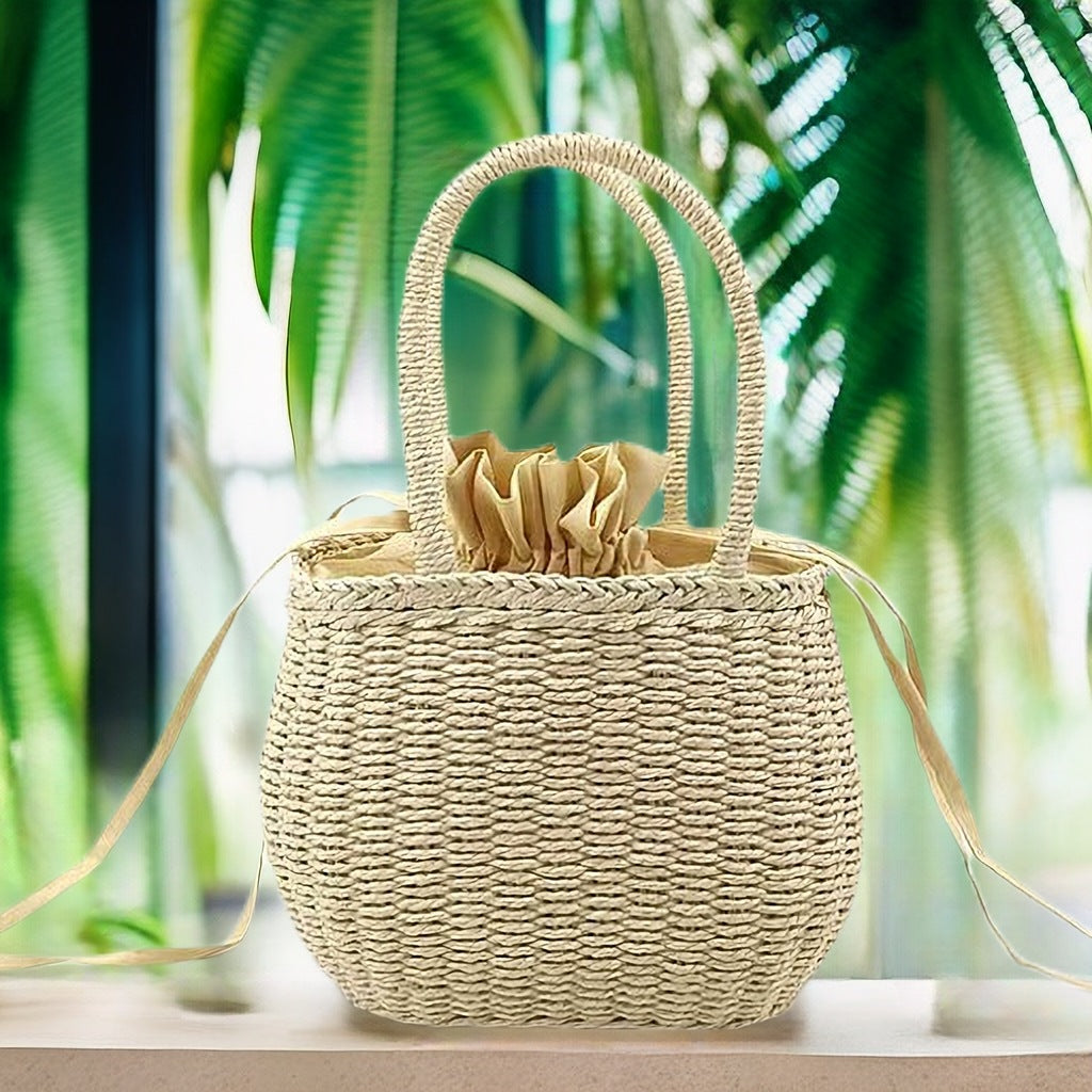 Rattanstil Handtasche Brehn