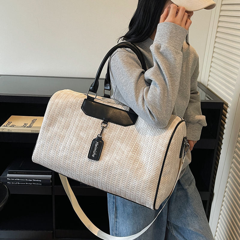 Elegante strukturierte Reisetasche Brehn