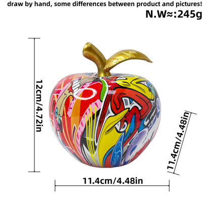 Dekorative Apfelfigur mit künstlerischem Design Brehn