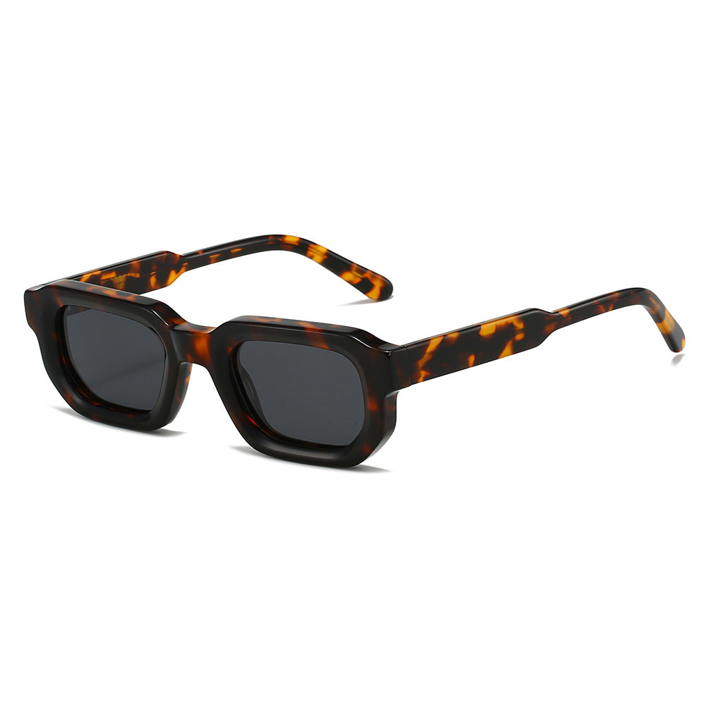 Damen moderne Sonnenbrille mit eckigem Rahmen und UV-Schutz Brehn