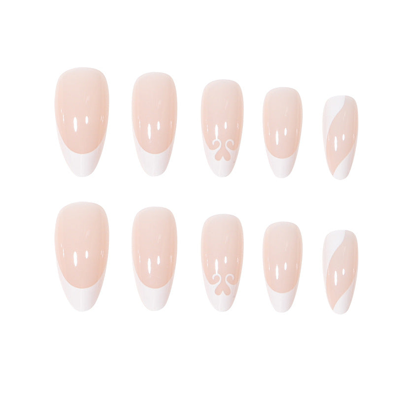 Premium Lange Stiletto Press-On Nägel mit elegantem Design Brehn