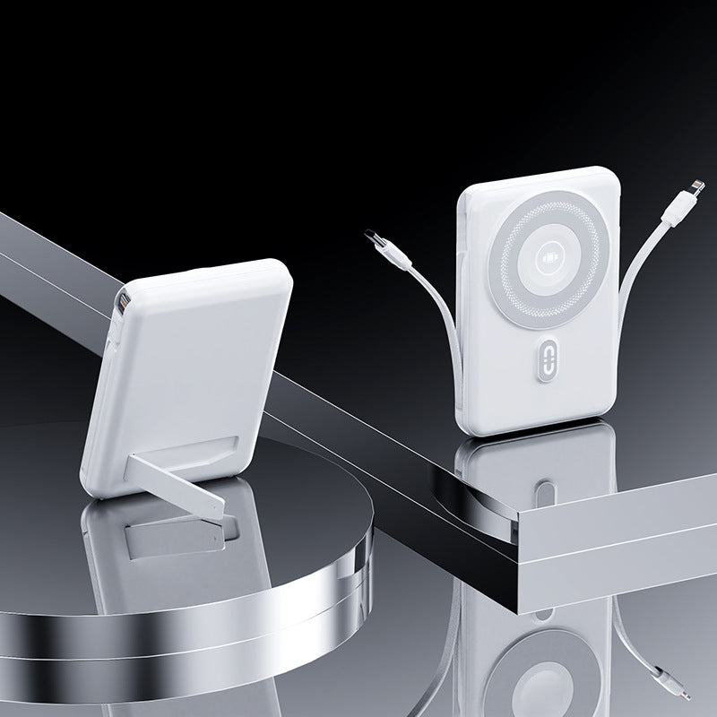 Tragbare Powerbank mit Integriertem Ständer und Schnellladefunktion Brehn