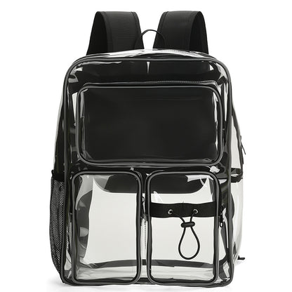Transparente Schulrucksack mit Mehreren Fächern Brehn