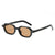 Stilvolle Vintage-inspirierte ovale Sonnenbrille Brehn