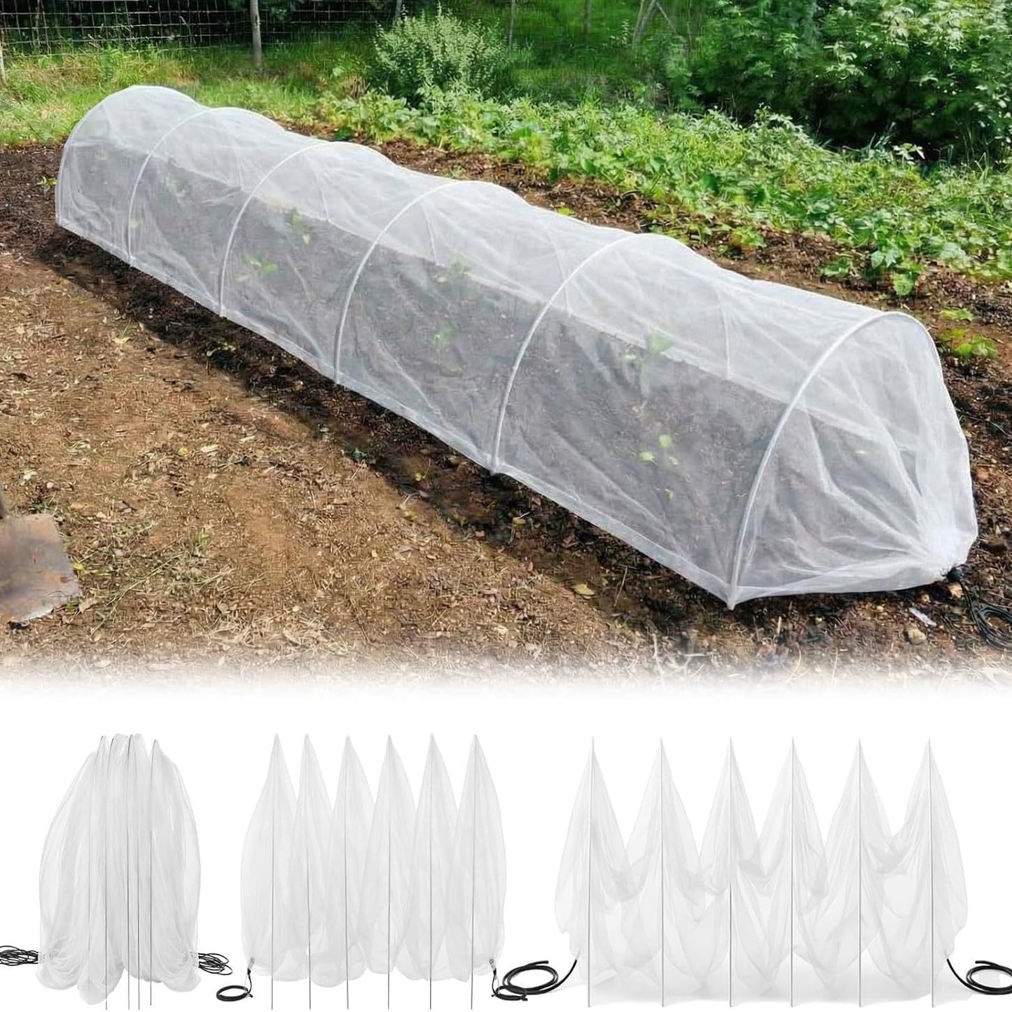 Garten Schutz Tunnelabdeckung Brehn