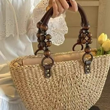 Trendige Geflochtene Handtasche Brehn