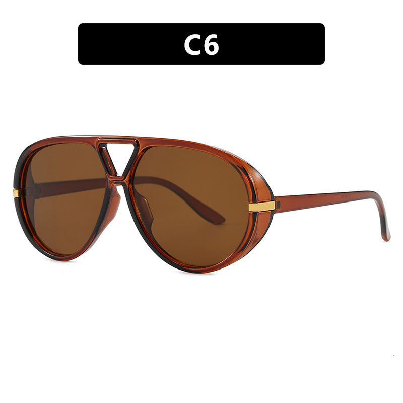 Damen modische große Sonnenbrille mit elegantem Rahmen und schützenden Gläsern Brehn