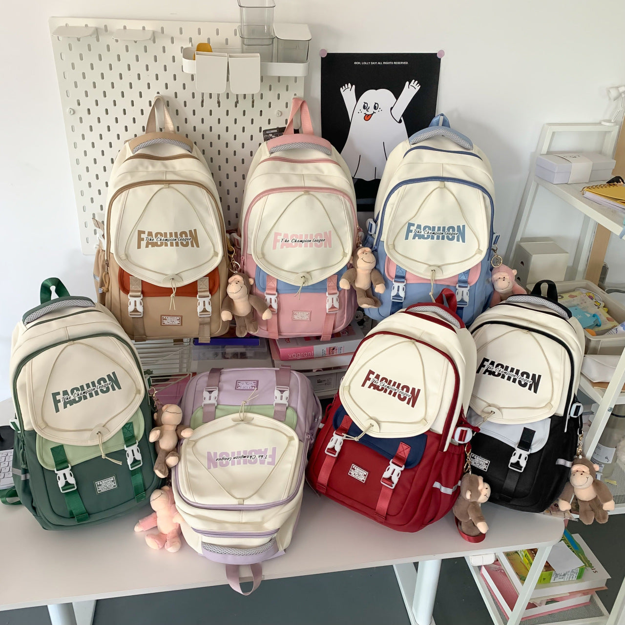 Rucksack mit Einzigartigem Design und Vielseitigen Fächern Brehn