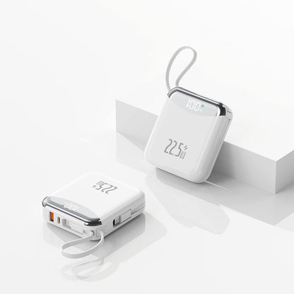 Kompakte Schnelllade-Powerbank mit LED-Anzeige Brehn