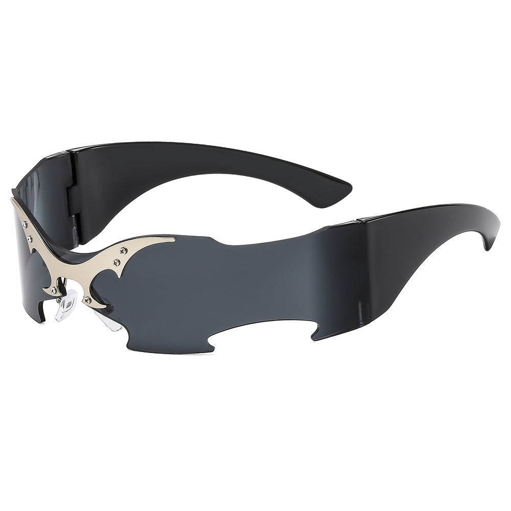 Damen futuristische Sportsonnenbrille Brehn