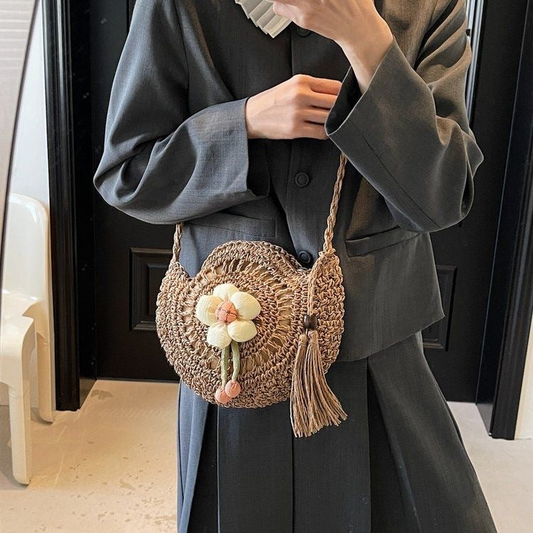 Handgearbeitete Blumen Tasche Brehn