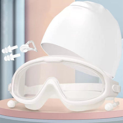 Taucherbrille mit Komfortablem Silikonrand und Wasserdichten Ohrstöpseln Brehn