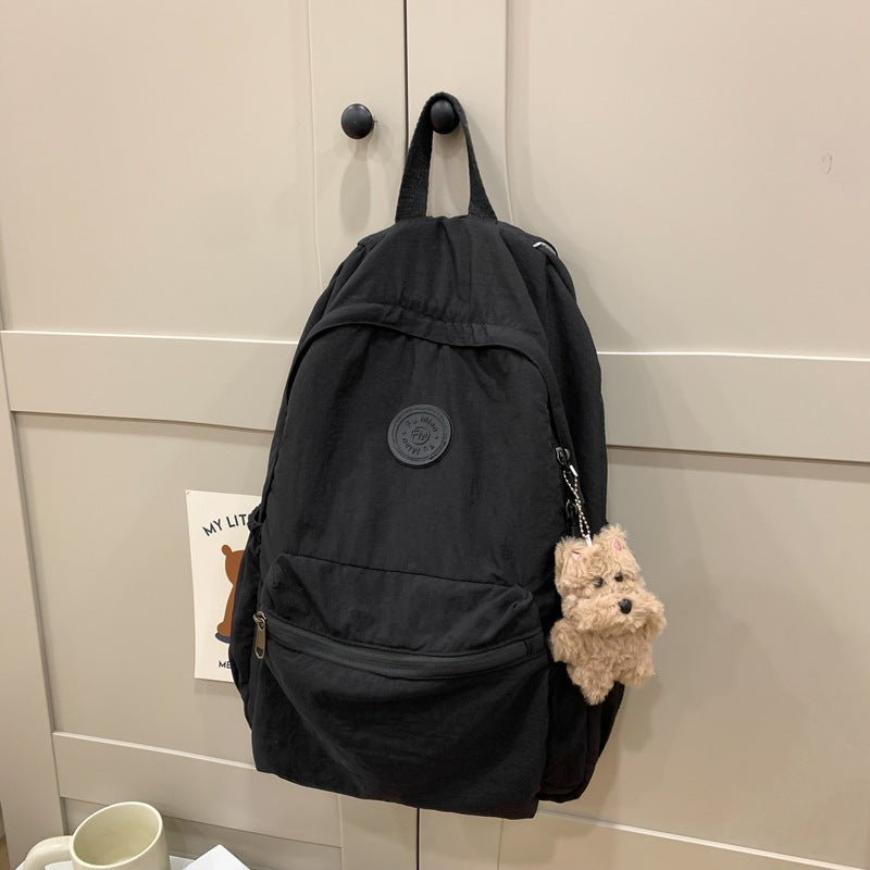 Lässiger funktionaler Schulrucksack