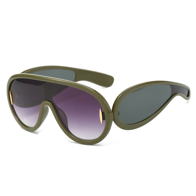 Damen fashion-forward Sportsonnenbrille Brehn