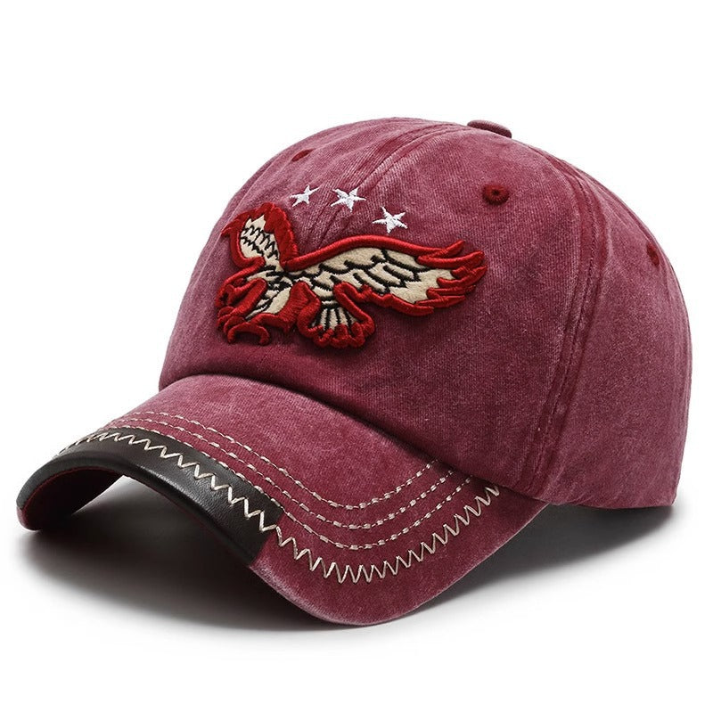 Herren Vintage Bestickte Baseballmütze Brehn