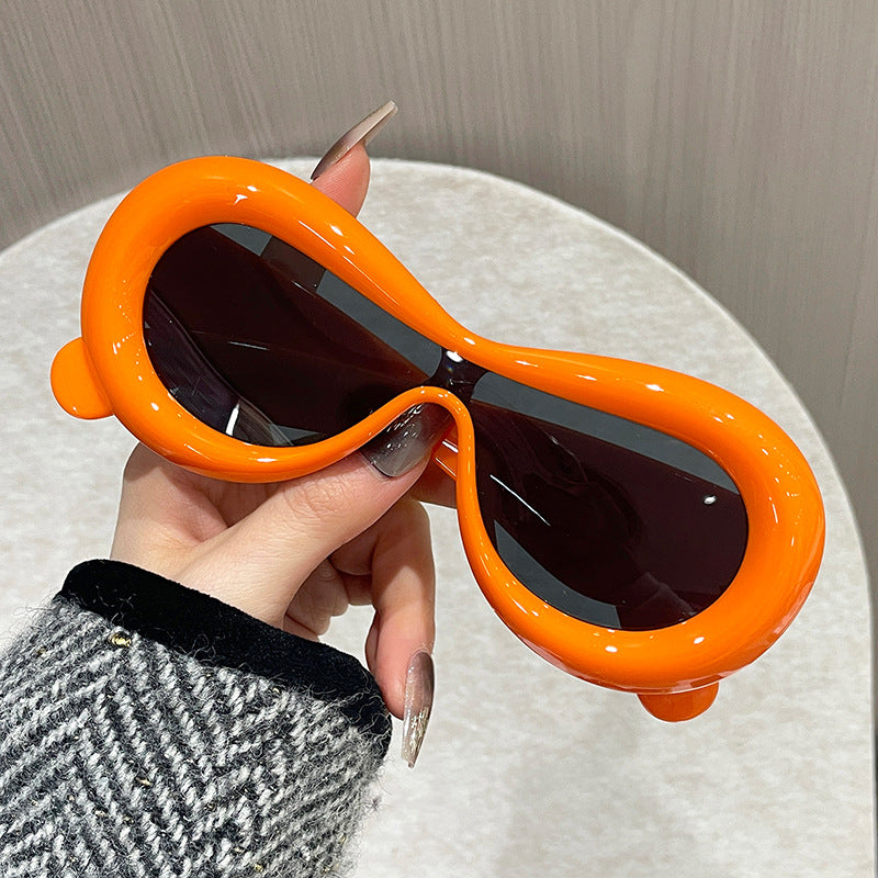 Damen außergewöhnliche Sonnenbrille Brehn