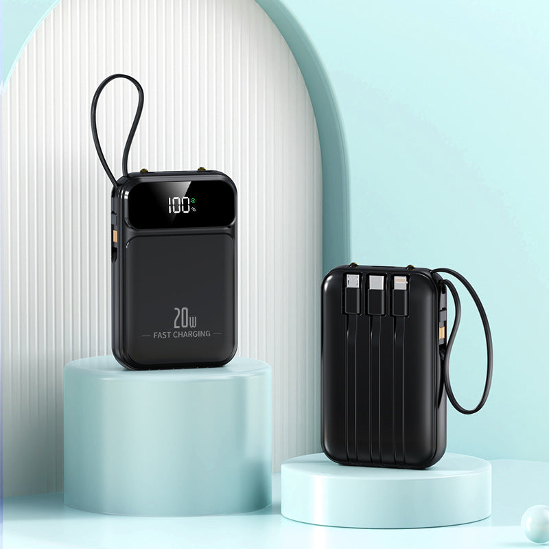 Tragbare Powerbank mit Digitalem Display Von Brehn