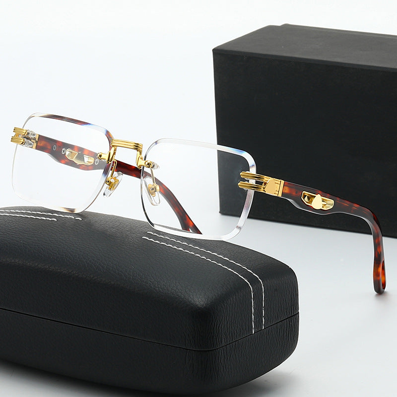 Damen stilvolle quadratische Korrektionsbrille Brehn