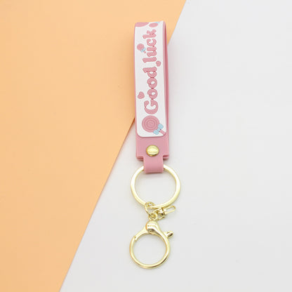 Unisex Schlüsselanhänger mit motivierendem Glücksspruch Brehn