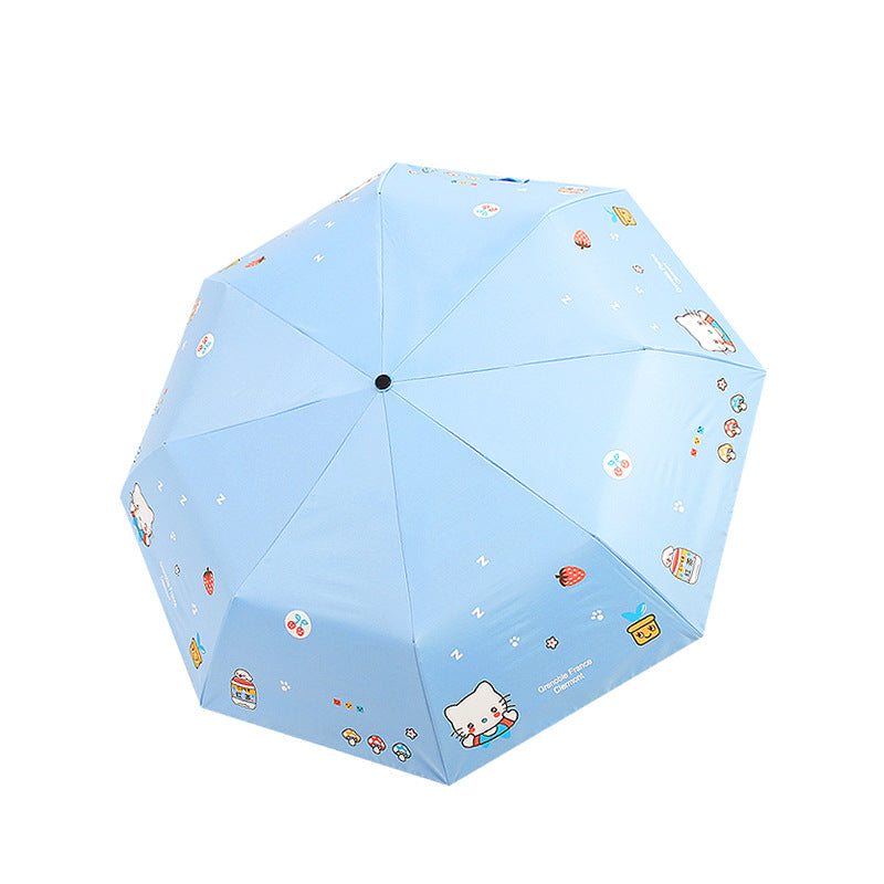 Damen Bunter Regenschirm Brehn