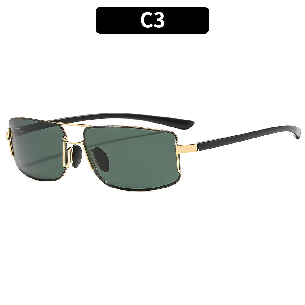 Futuristische Rahmen Schild Sonnenbrille