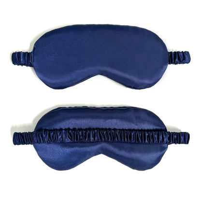 Damen nan ergonomische seidenähnliche Schlafmaske mit gepolstertem Nasensteg und elastischem Riemen Brehn