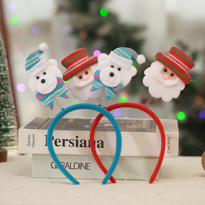 Verspielter Weihnachts-Haarschmuck Brehn