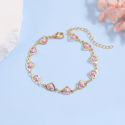 Herzförmiges Perlenarmband Brehn