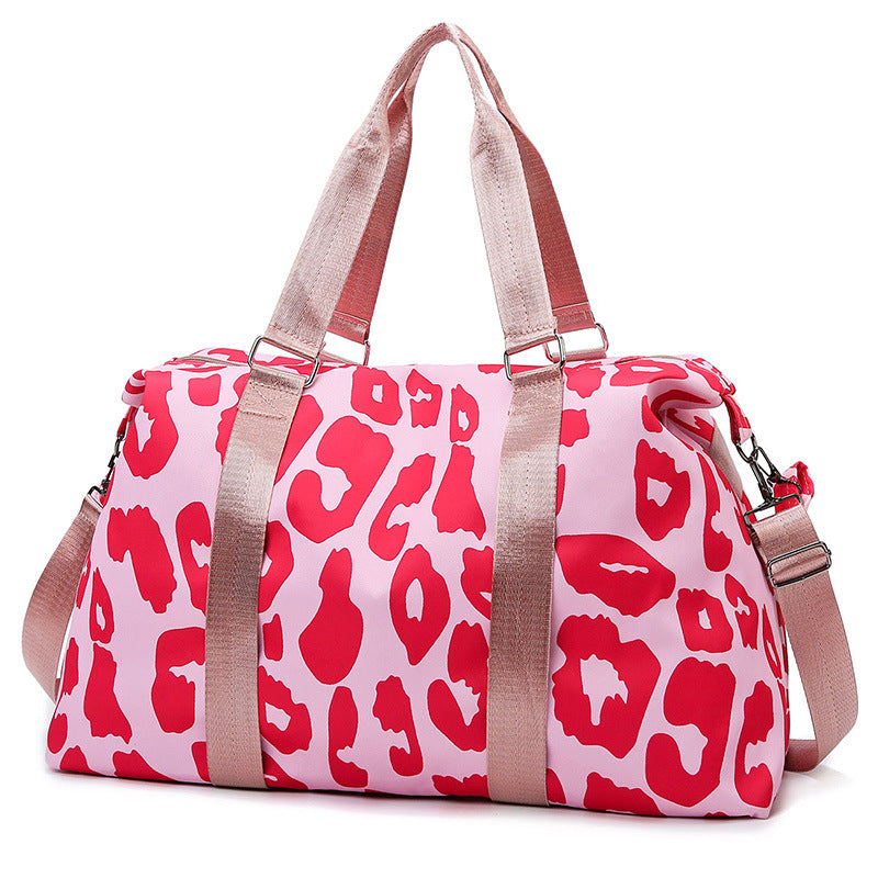 Sportliche Reisetasche mit Trendigem Zebramuster Brehn
