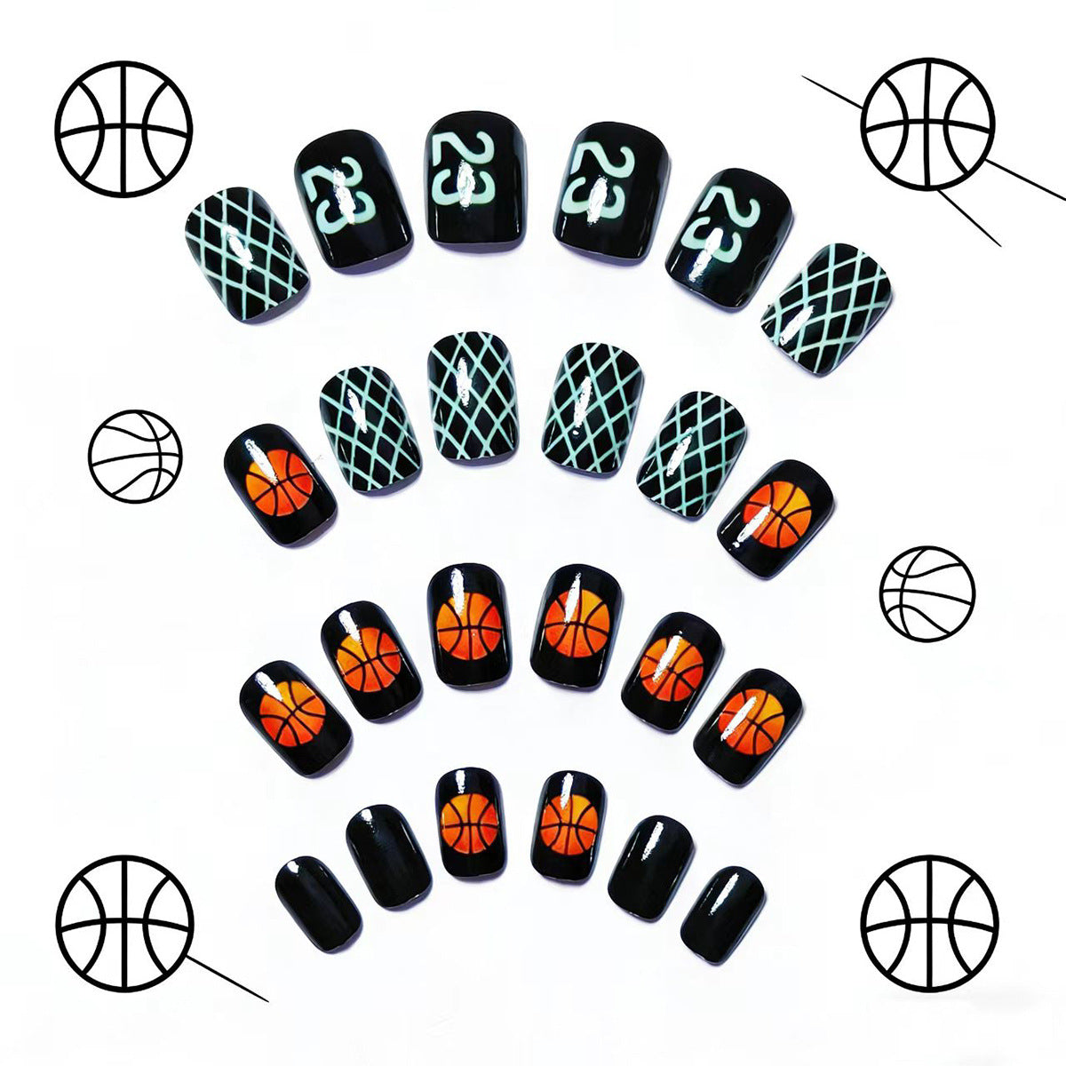Sportliche Nagelkunst Brehn