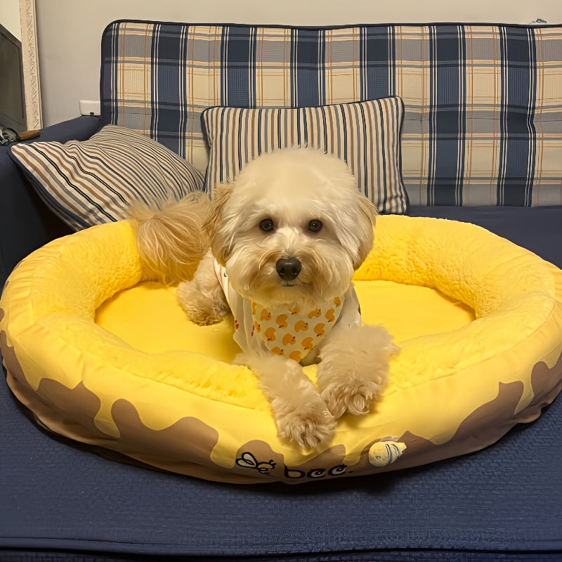 Gemütliches Kissen Hundebett