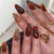 Kreatives Nageldesign mit kunstvollen Verzierungen Brehn