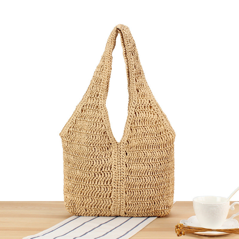 Handgearbeitetes Makramee Shopper Brehn