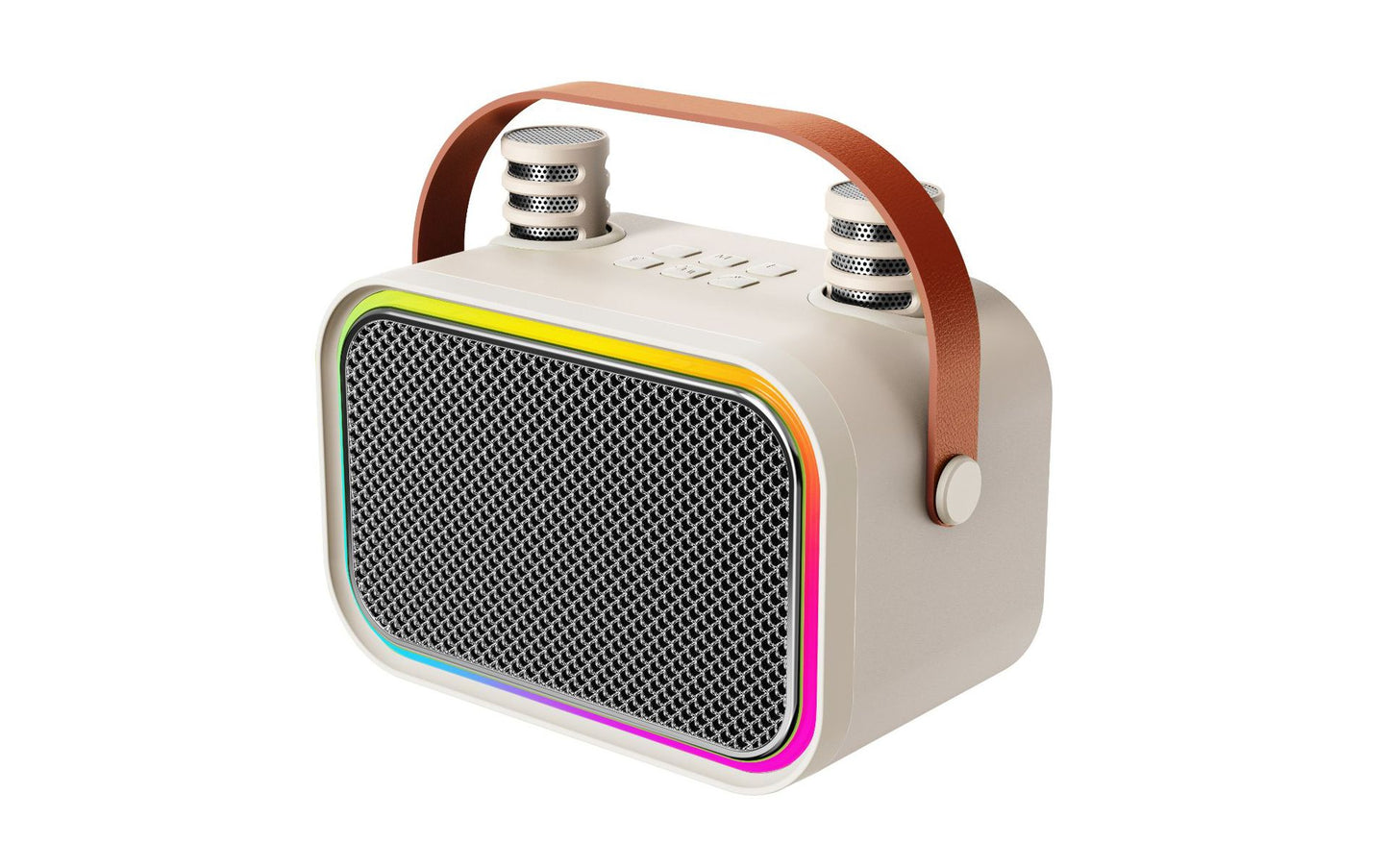 Tragbarer Bluetooth-Lautsprecher mit LED-Lichtern Brehn