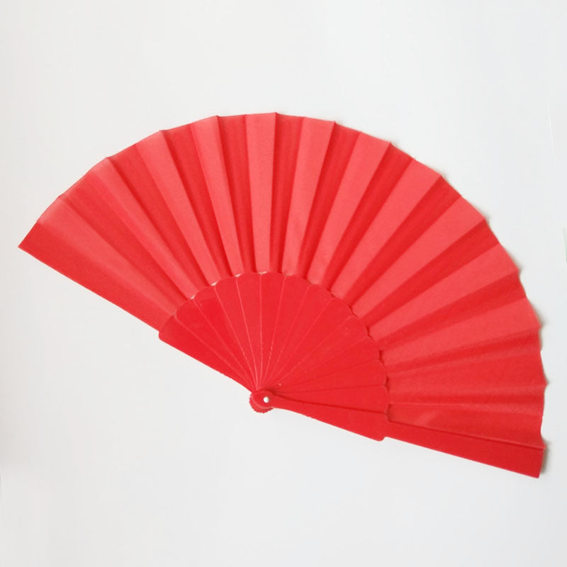 Damen eleganter Handfächer aus hochwertigem Papier und Naturmaterialien Brehn