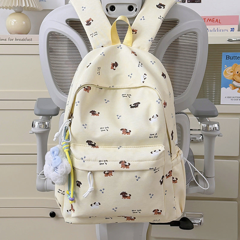 Niedlicher hundethemed Rucksack
