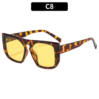 Chice Übergroße Quadratische Sonnenbrille
