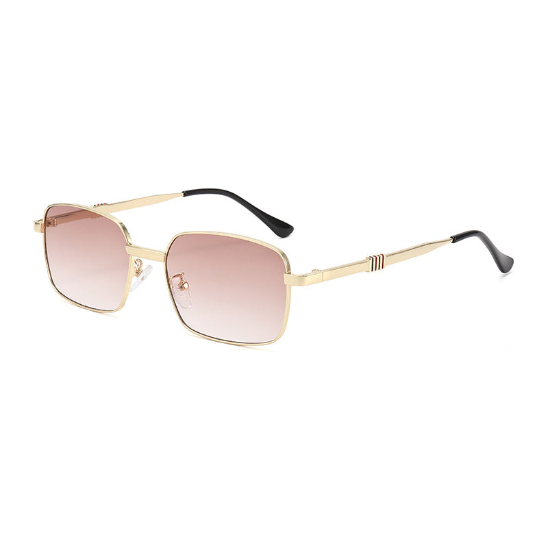 Herren Slim Quadrat Rahmen Sonnenbrillen Brehn