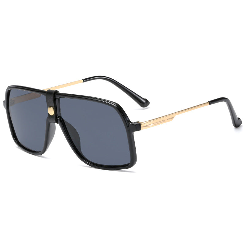 Damen Oversized Sonnenbrille mit modischem Rahmen und Sonnenbrillengläsern Brehn
