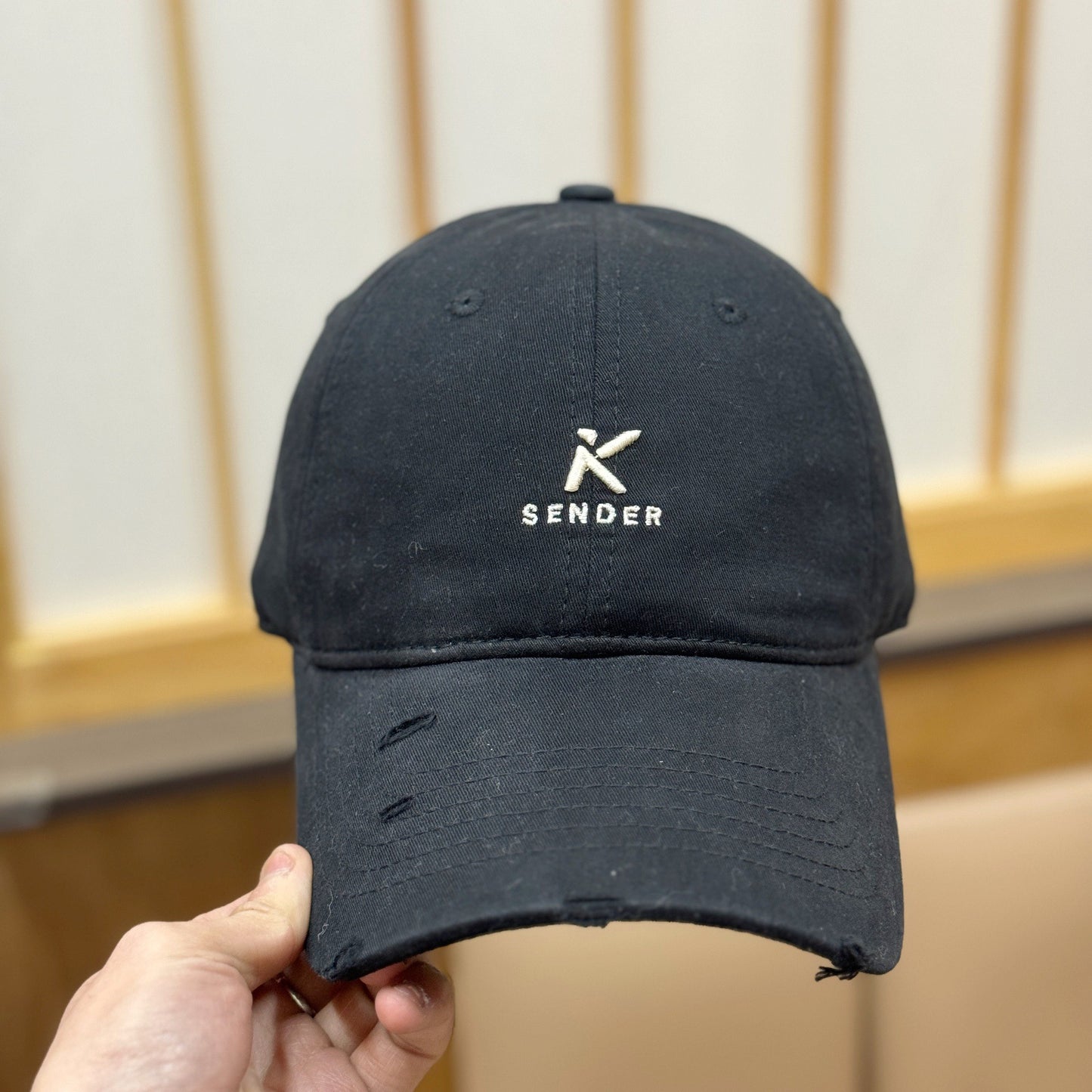 Männer Casual Distressed Baseball Cap Brehn 1784270777