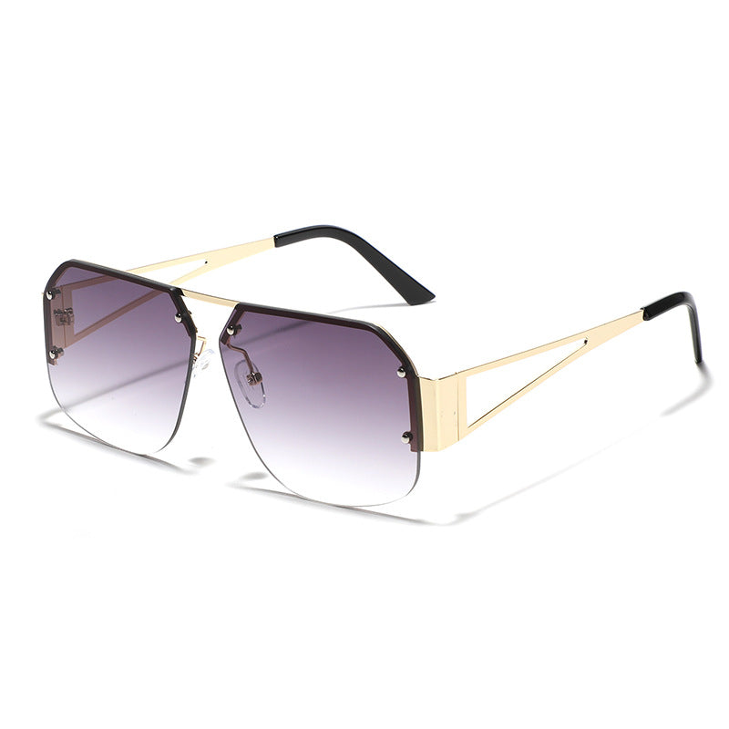 Damen oversized Sonnenbrille mit markantem Rahmen und sanften Farbverlauf Brehn