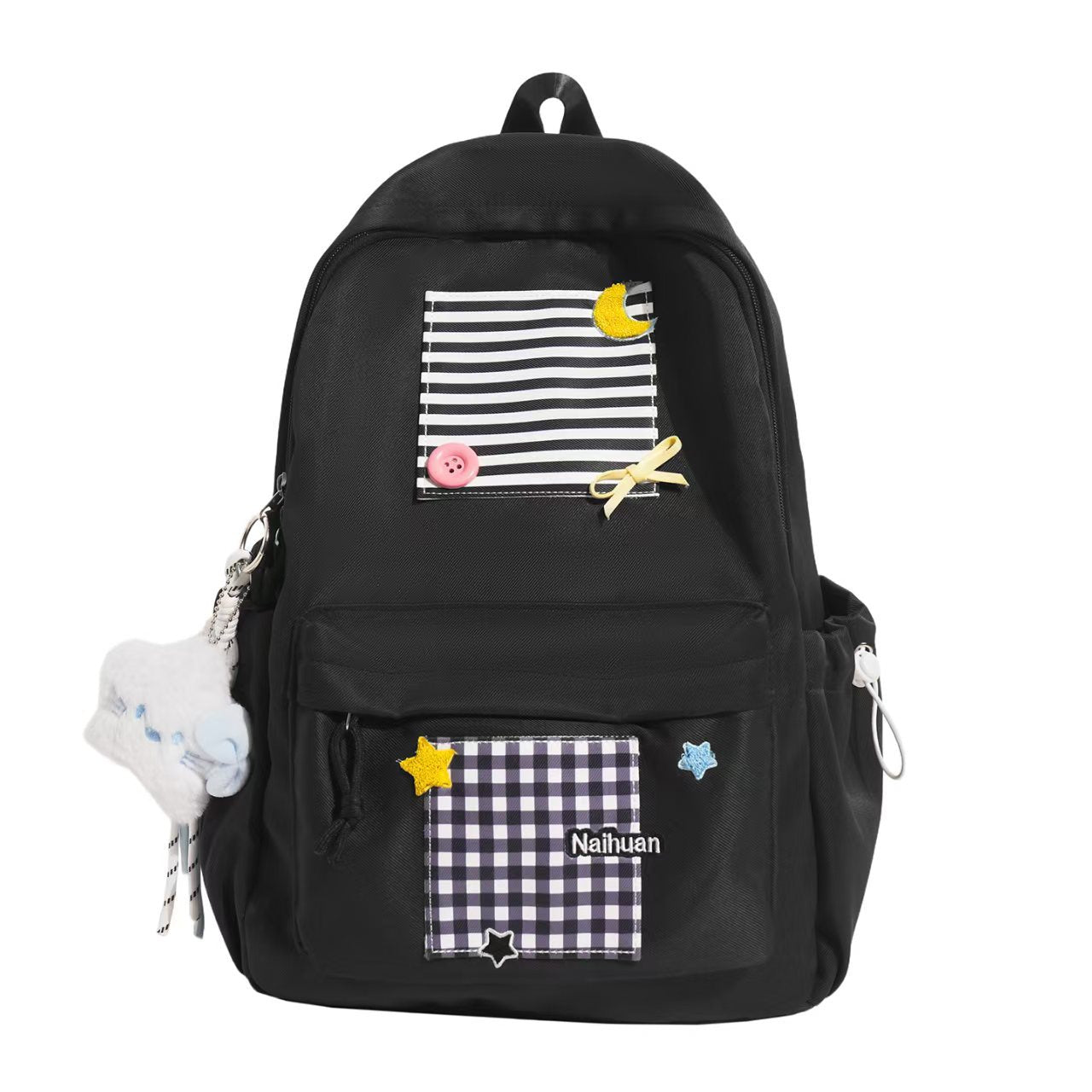 Dekorativer Multi-Compartment Rucksack Brehn